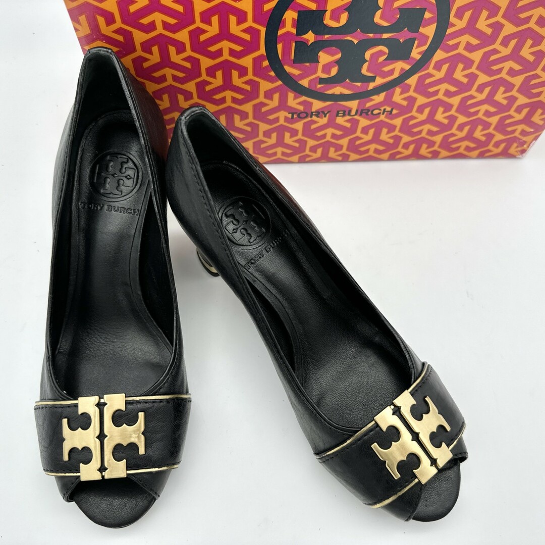 Tory Burch - ☆極美品☆トリーバーチ パンプス 本革 チャンキーヒール ブラック 1095Aの通販 by TaKショップ【ショップ改装中】｜ トリーバーチならラクマ