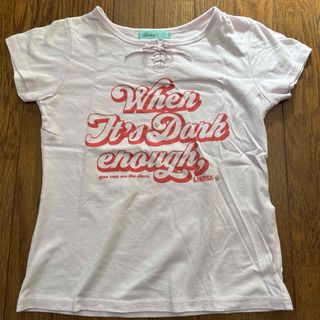 リンジィ(Lindsay)のナルミヤ リンジィ プリント半袖Tシャツ sizeM 150cm(Tシャツ/カットソー)