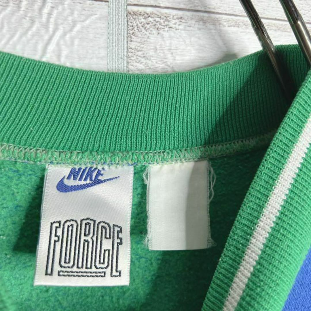 入手困難!!】ナイキ ✈︎刺繍 アーチロゴ force ゆるだぼ 白タグ 入手困難!!】ナイキ ✈︎刺繍 アーチロゴ force ゆるだぼ 白タグ