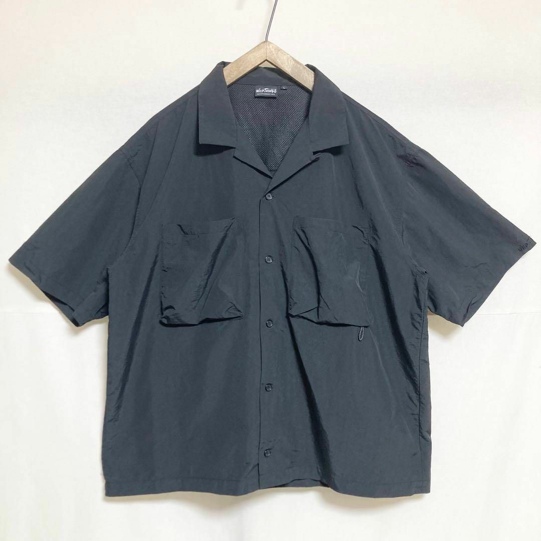 WILDTHINGS - Lサイズ!WILD THINGS ナイロンオープンカラーシャツの通販 by 古着屋 ムッシュ|ワイルドシングスならラクマ WILDTHINGS - Lサイズ!WILD THINGS ナイロンオープンカラーシャツの通販 by 古着屋 ムッシュ|ワイルドシングスならラクマ