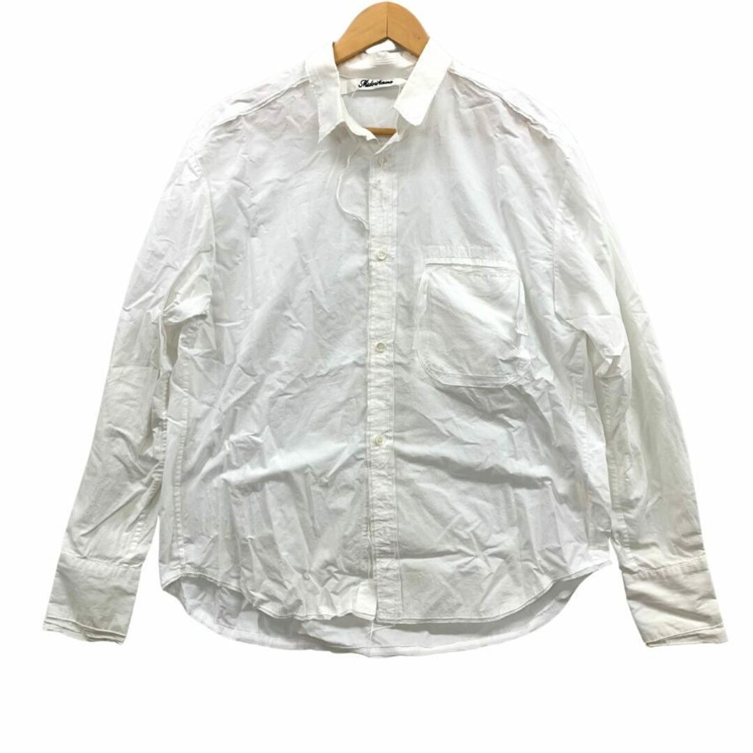 ミドリカワ 18SS シルクテープカットオフロングスリーブシャツ ミドリカワ 18SS シルクテープカットオフロングスリーブシャツ