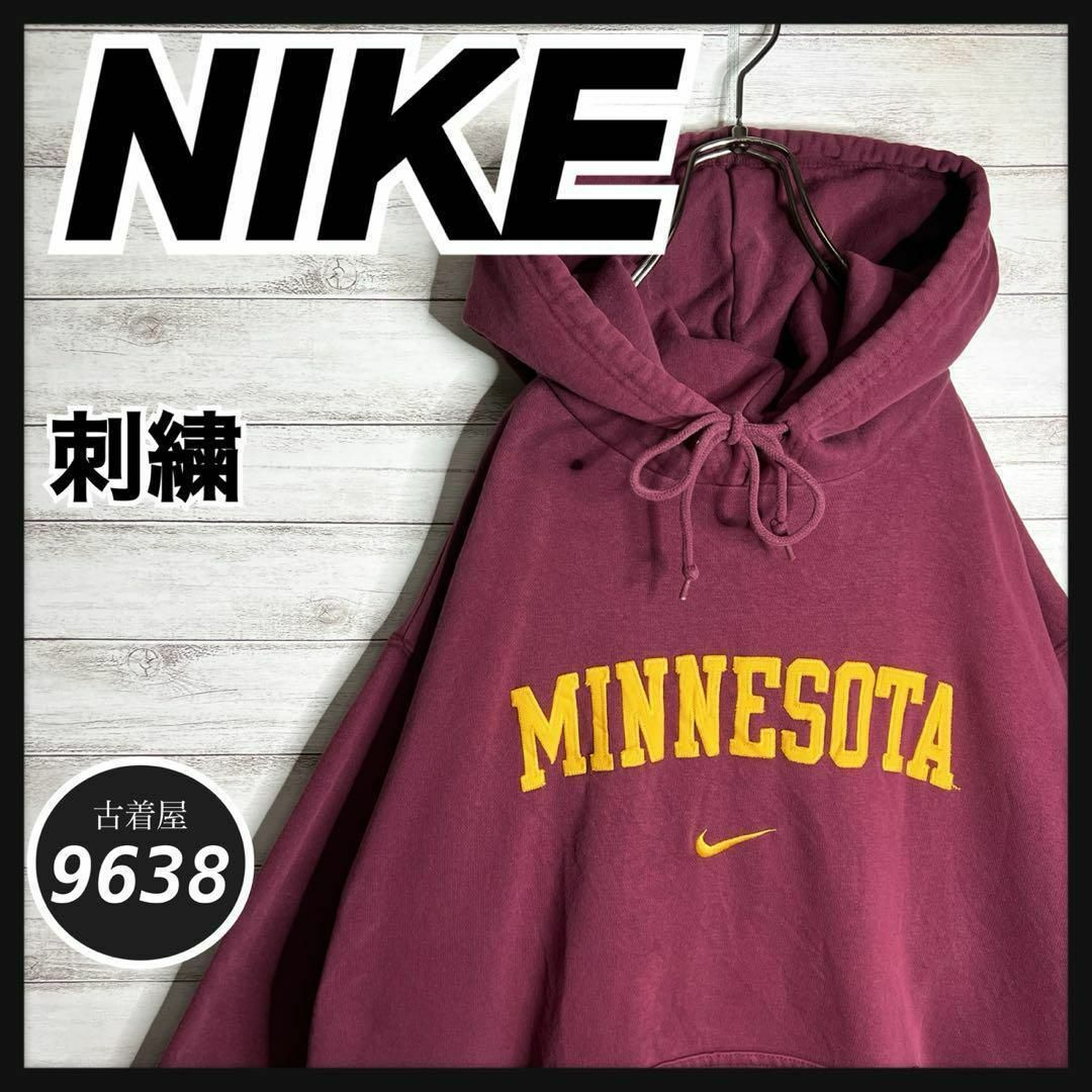 入手困難!!】ナイキ ✈︎刺繍 アーチロゴ ゆるだぼ Minnesota 入手困難!!】ナイキ ✈︎刺繍 アーチロゴ ゆるだぼ Minnesota