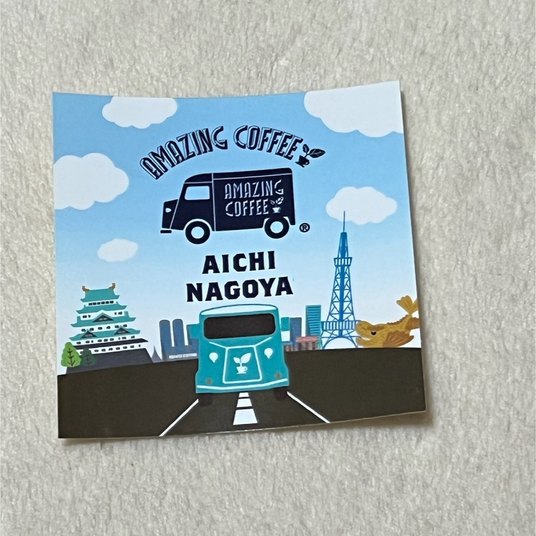 EXILE THE SECOND(エグザイルザセカンド)のアメージングコーヒー ステッカー 名古屋 エンタメ/ホビーのタレントグッズ(ミュージシャン)の商品写真