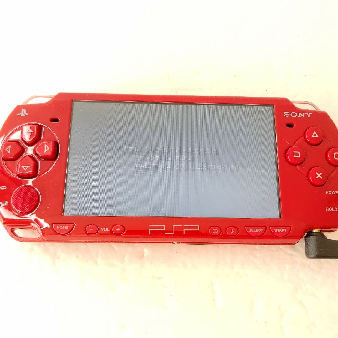 PlayStation Portable - ソニー PSP2000 ディープレッド 美品 PlayStation Portable - ソニー PSP2000 ディープレッド 美品