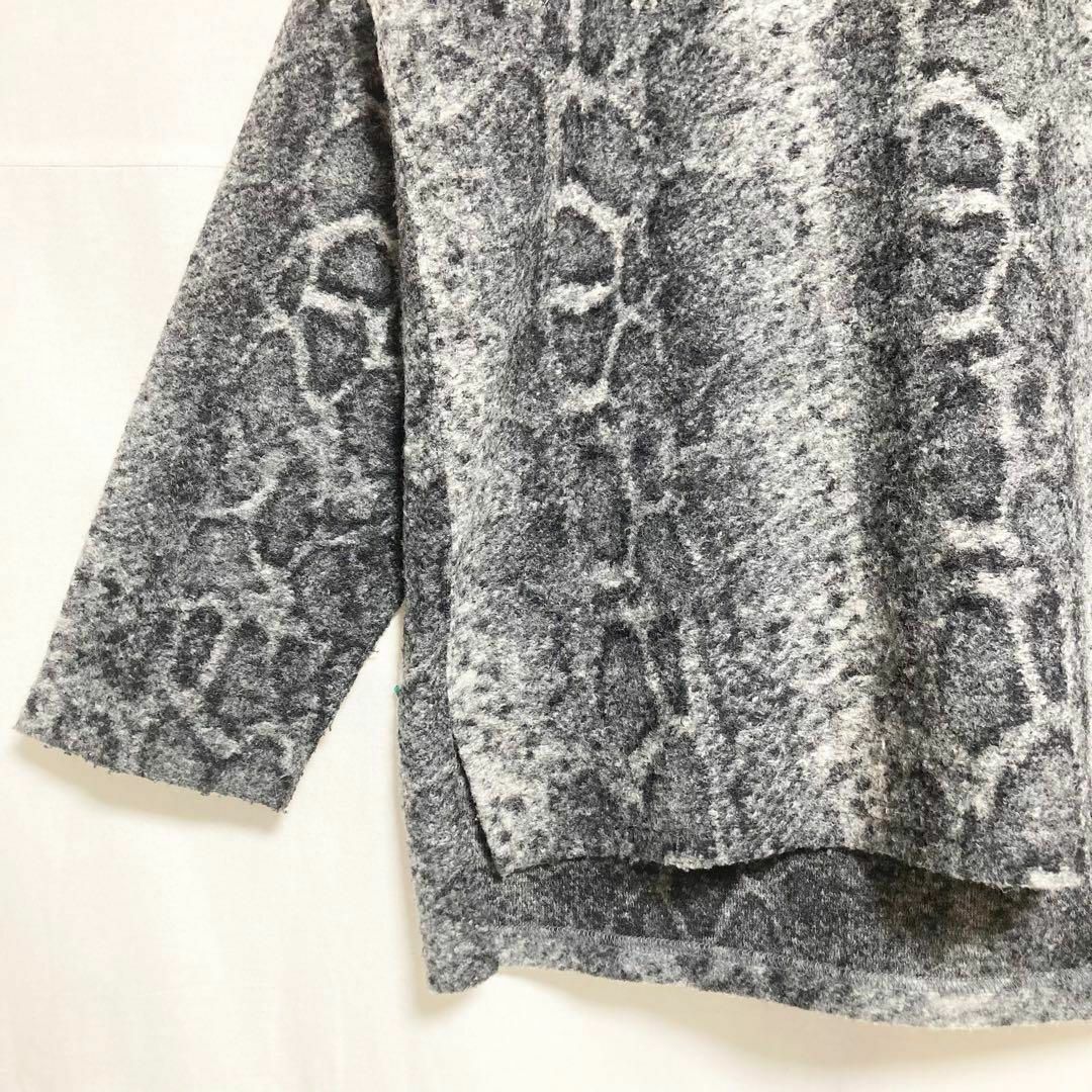 Lサイズ! ENGINEERED GARMENTS パイソン柄ウールハイネックの Lサイズ! ENGINEERED GARMENTS パイソン柄ウールハイネックの