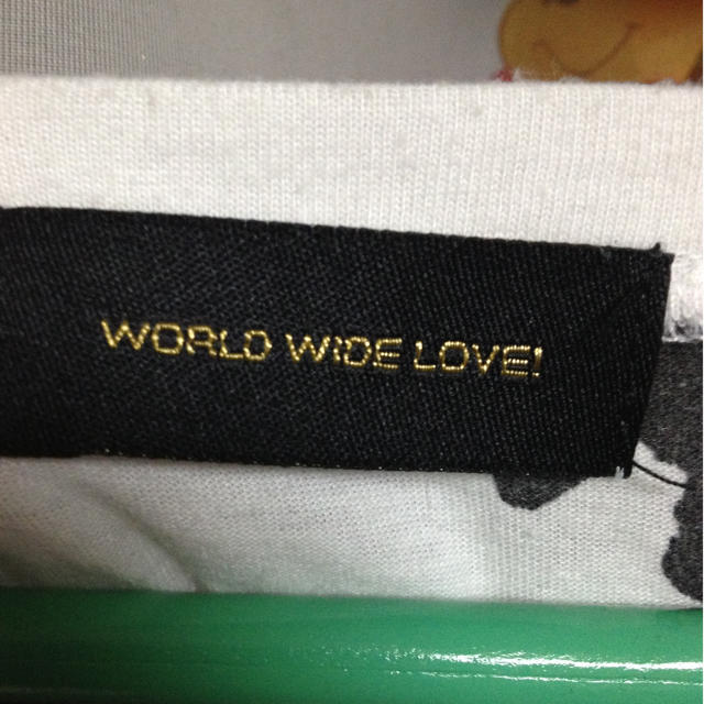 WORLD WIDE LOVE!(ワールドワイドラブ)のボーダーワンピース/WWL! レディースのワンピース(ひざ丈ワンピース)の商品写真