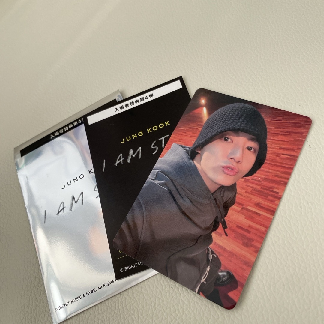 BTS ジョングク JUNG KOOK I AM STILL 映画 特典 第4弾 前売り BTS ジョングク JUNG KOOK I AM STILL 映画 特典 第4弾 前売り