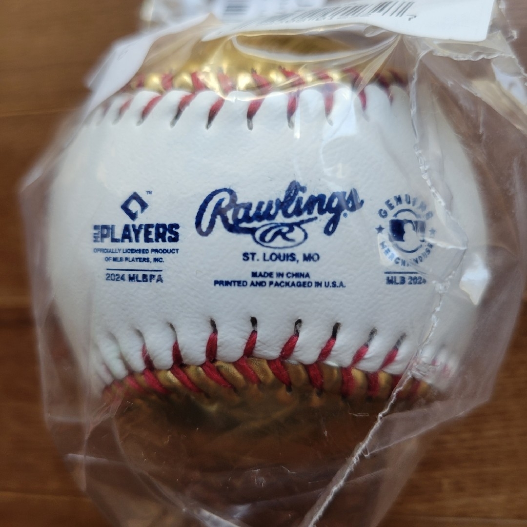 限定品 大谷翔平 ドジャース MLB公式 50/50 プリントサインボール 限定品 大谷翔平 ドジャース MLB公式 50/50 プリントサインボール