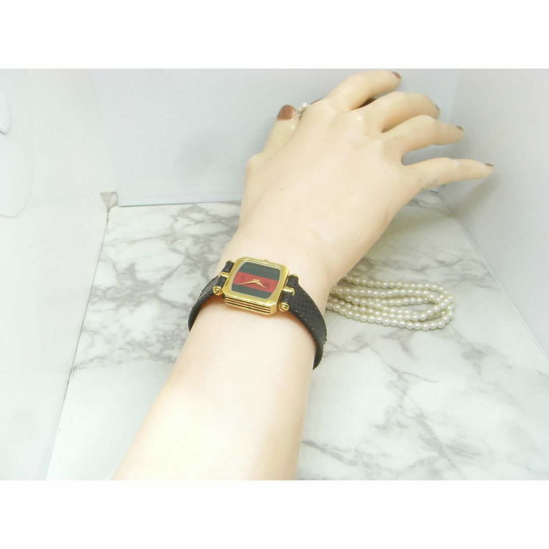 希少モデル グッチ GUCCI シェリーライン スクエア レディース 希少モデル グッチ GUCCI シェリーライン スクエア レディース