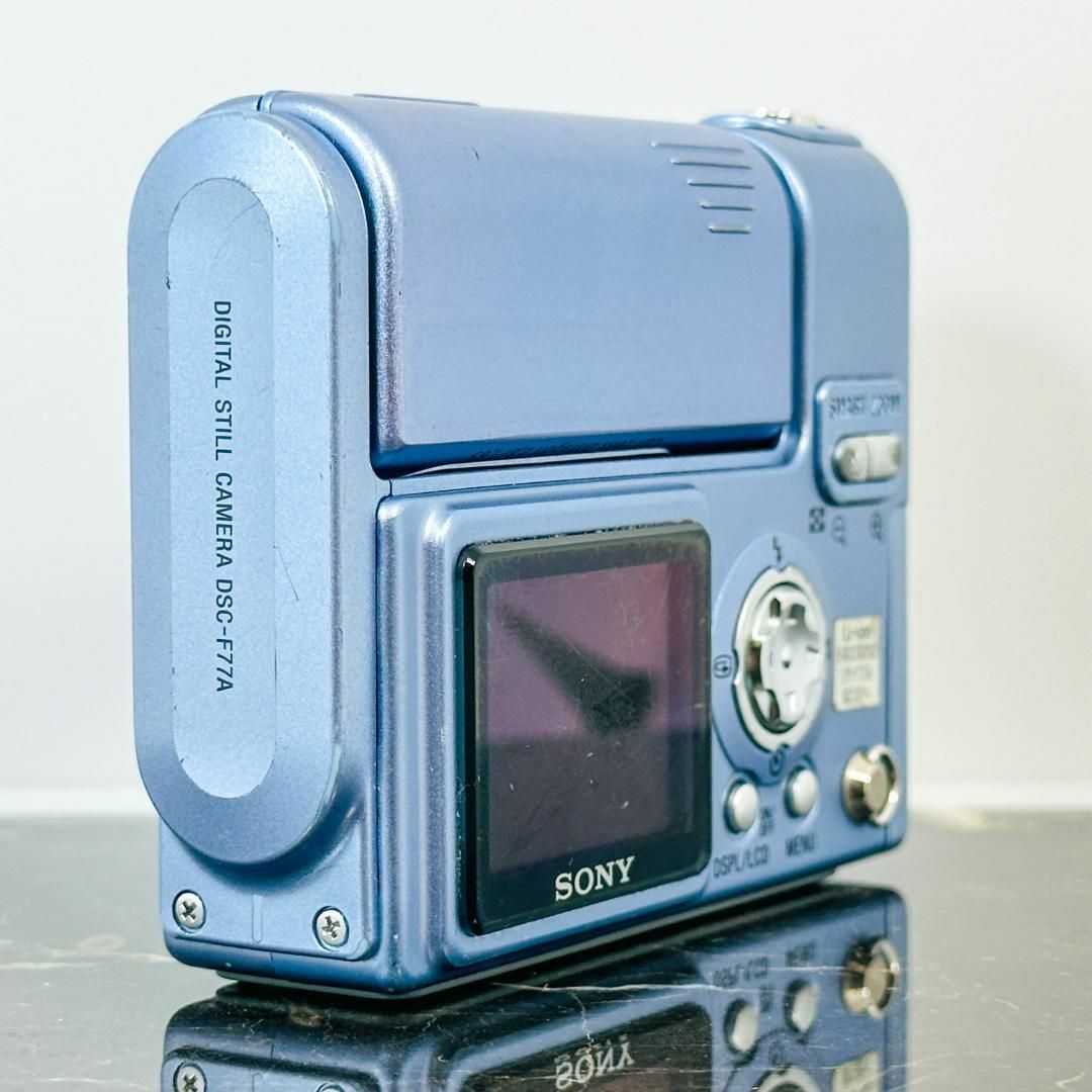 SONY Cyber-shot DSC-F77A ブルー◯ SONY Cyber-shot DSC-F77A ブルー◯