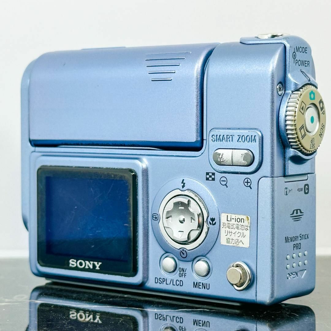 SONY Cyber-shot DSC-F77A ブルー◯ SONY Cyber-shot DSC-F77A ブルー◯