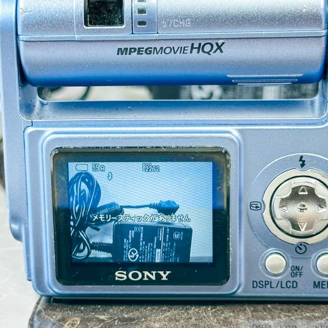 SONY Cyber-shot DSC-F77A ブルー◯ SONY Cyber-shot DSC-F77A ブルー◯