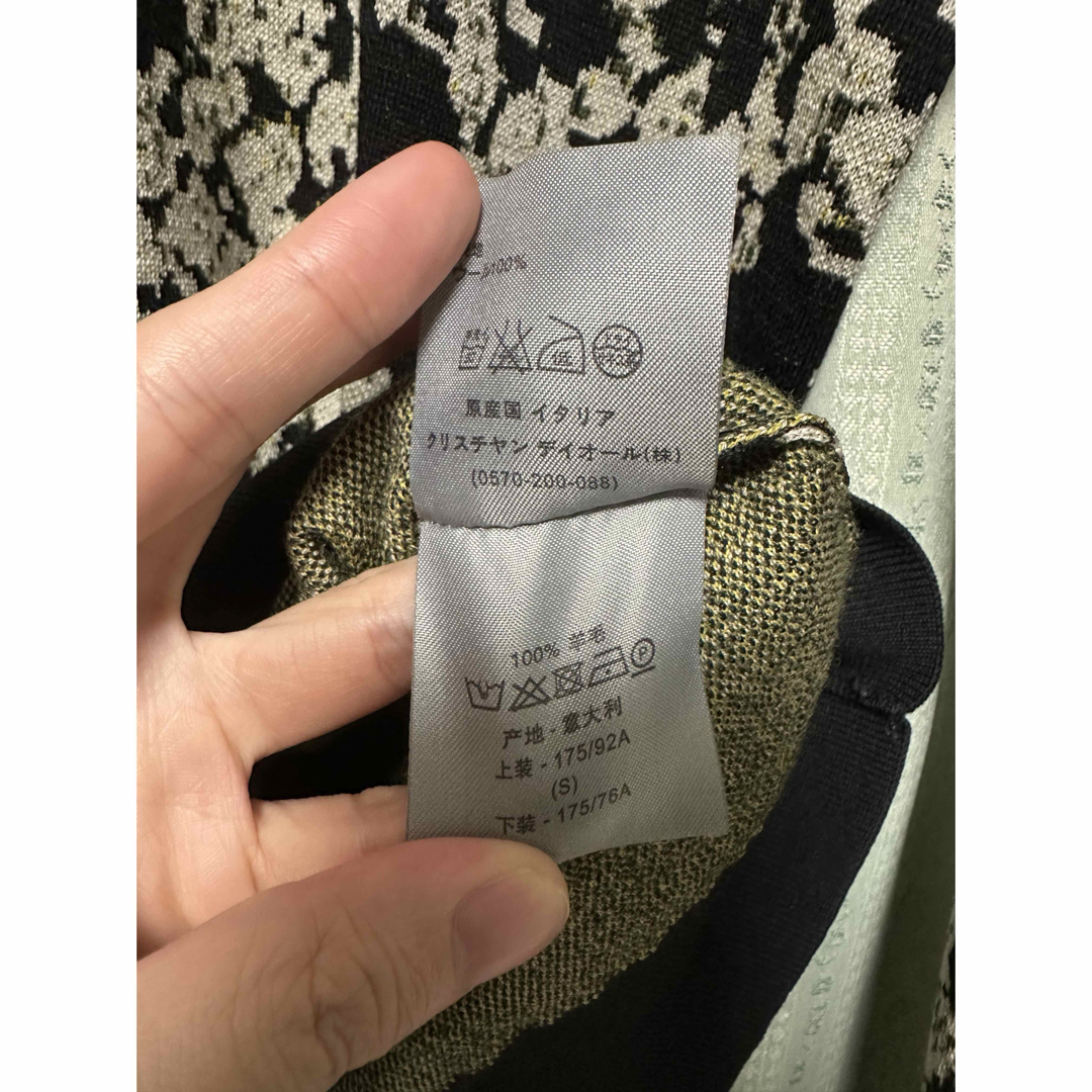DIOR HOMME - Dior Homme 鈴蘭ニット Sサイズの通販 by なら's DIOR HOMME - Dior Homme 鈴蘭ニット Sサイズの通販 by なら's