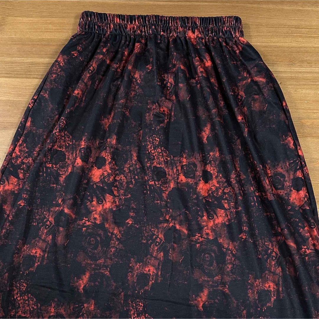 NieR Clothing - NieR ニーアクロージング 薔薇 総柄 ストレッチ NieR Clothing - NieR ニーアクロージング 薔薇 総柄 ストレッチ