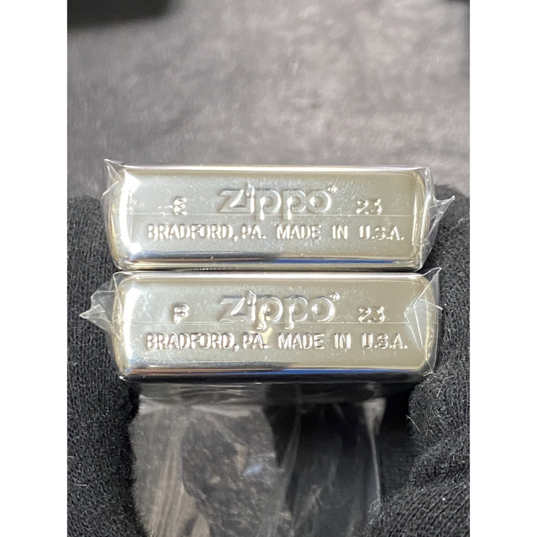 zippo カメラ ブラウン ブラック 2点 両面デザイン 2023年製の zippo カメラ ブラウン ブラック 2点 両面デザイン 2023年製の