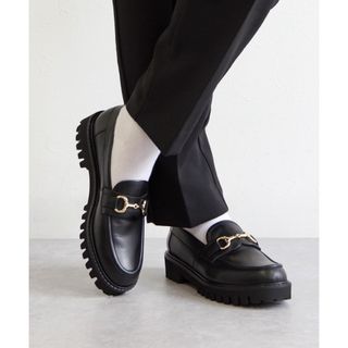 コルソローマノーヴェ(CORSO ROMA 9)のコルソローマノーヴェ　厚底　ビットローファー　37(ローファー/革靴)
