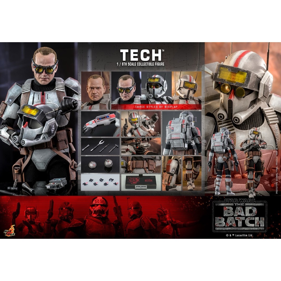 ホットトイズ TMS098 『スター・ウォーズ:バッド・バッチ』テク ホットトイズ TMS098 『スター・ウォーズ:バッド・バッチ』テク