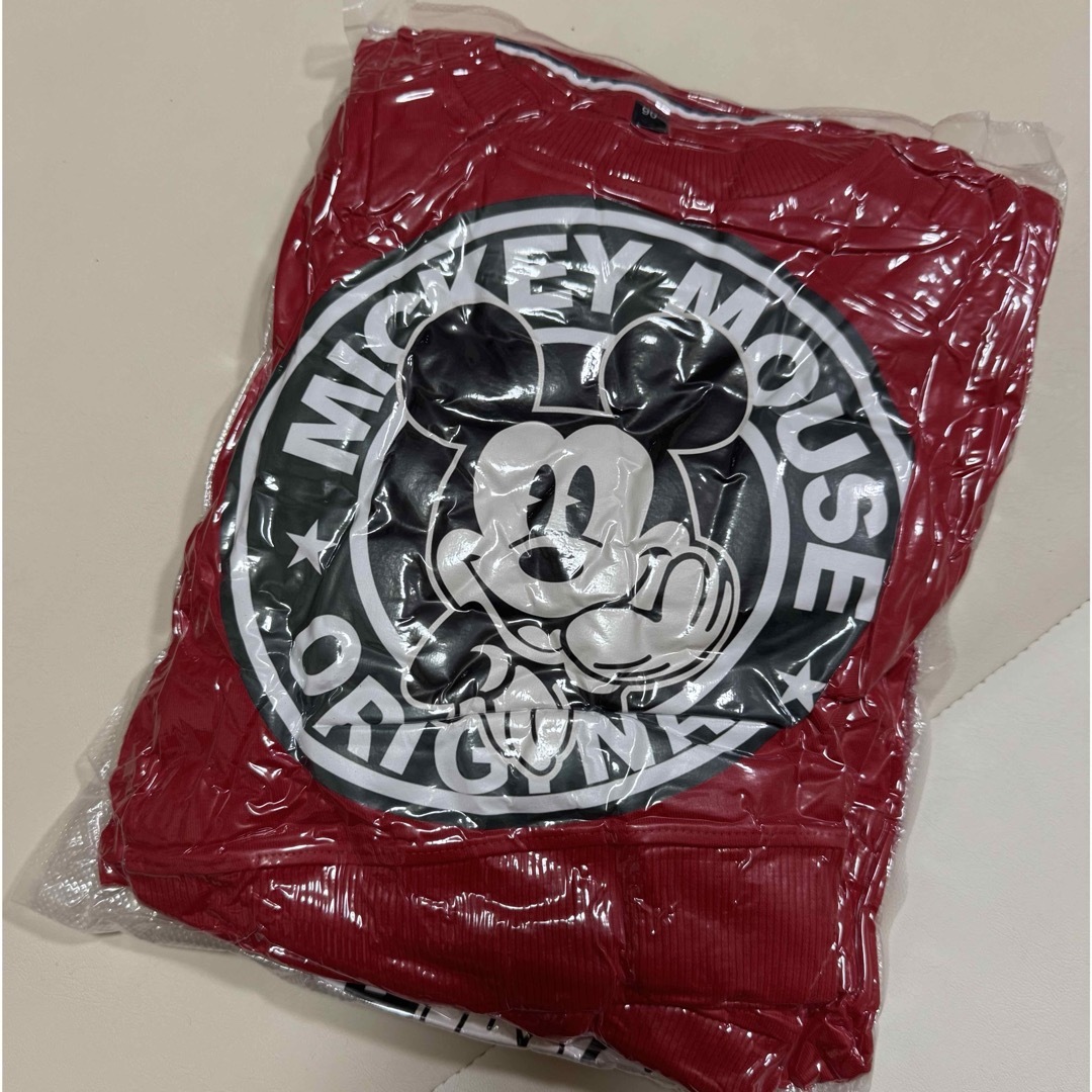 Disney - 【新品】親子ペアルック3人分　ミッキー トレーナー