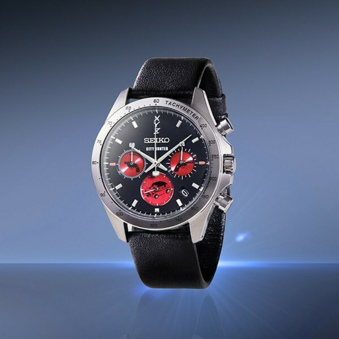 SEIKO(セイコー)の劇場版シティーハンター天使の涙コラボSEIKO腕時計 エンタメ/ホビーのおもちゃ/ぬいぐるみ(キャラクターグッズ)の商品写真