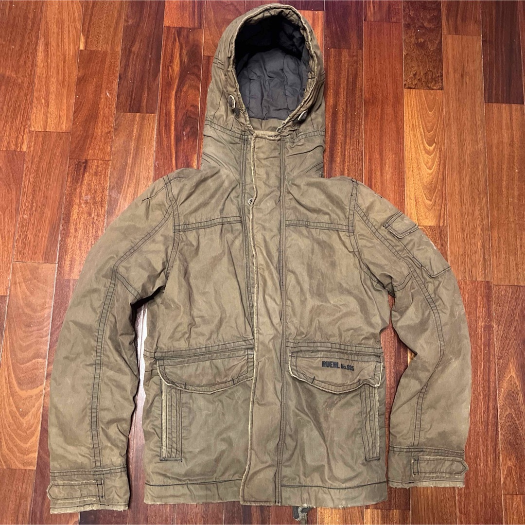 Ruehl No.925 - RUEHL No.925 ルール ミリタリー ジャケット Sの Ruehl No.925 - RUEHL No.925 ルール ミリタリー ジャケット Sの