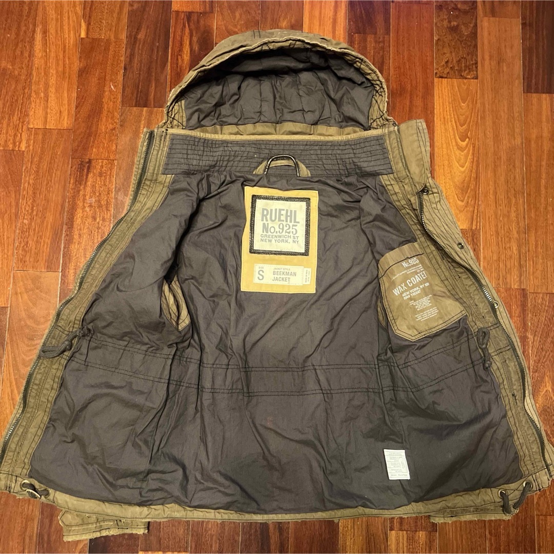 Ruehl No.925 - RUEHL No.925 ルール ミリタリー ジャケット Sの Ruehl No.925 - RUEHL No.925 ルール ミリタリー ジャケット Sの