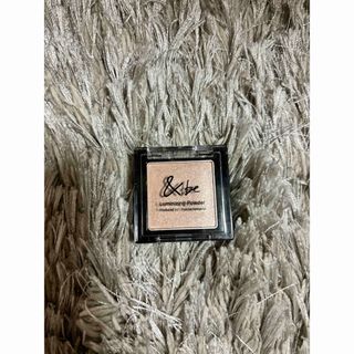 アンドビー(&be)の＆be アンドビー ルミナイジングパウダー ヌードグロウ(フェイスパウダー)