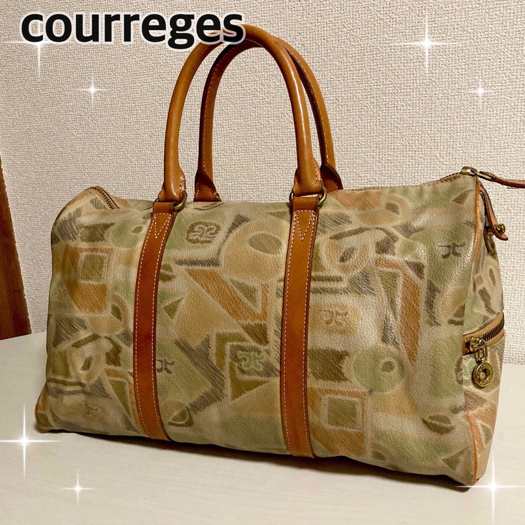 Courreges - 【 希少品 ✳︎ courreges クレージュ】ボストン Courreges - 【 希少品 ✳︎ courreges クレージュ】ボストン
