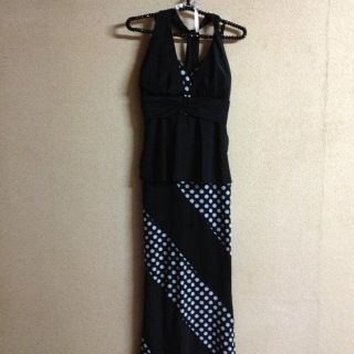 ドット柄マーメイドドレス(その他ドレス)