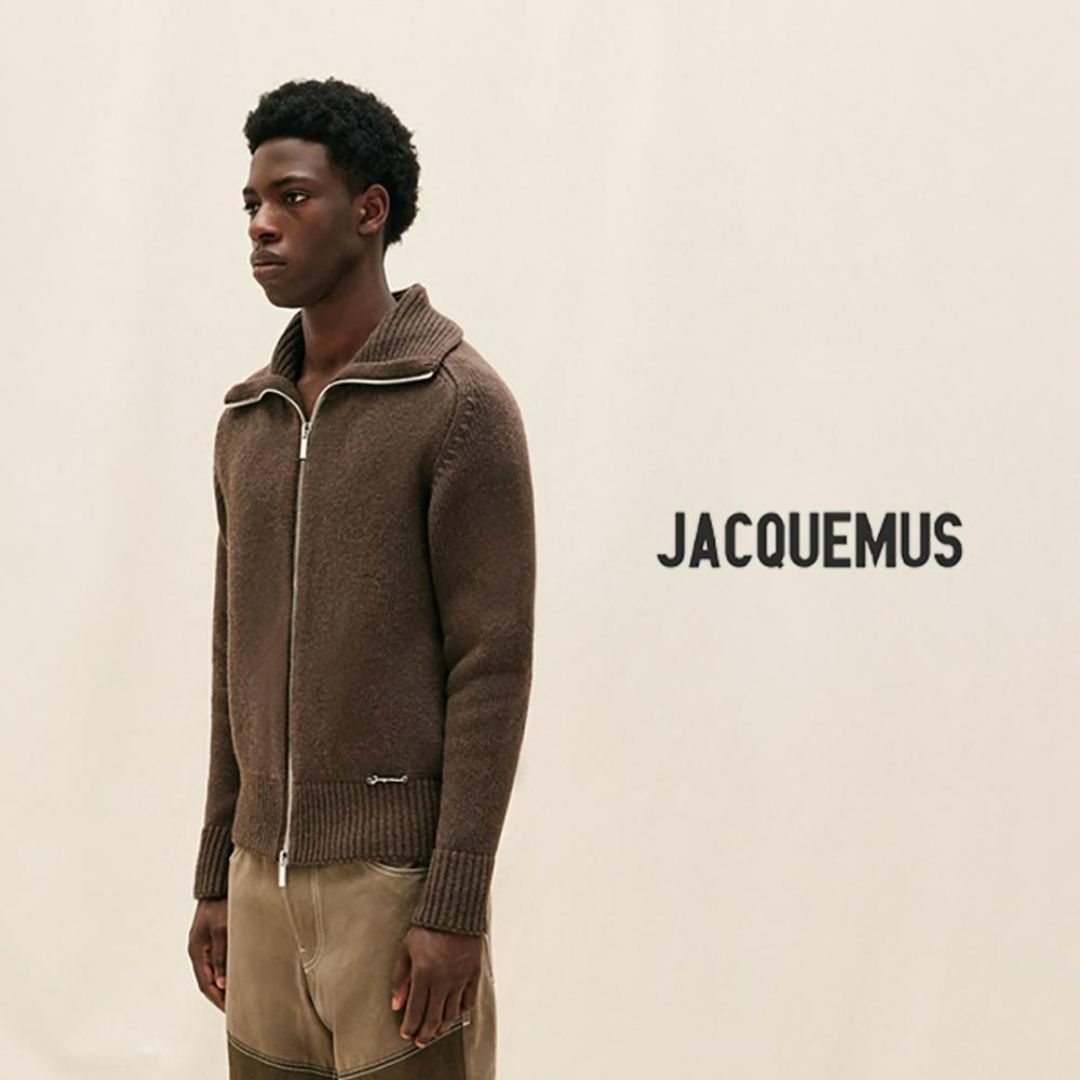 定価9.8万】ジャックムス ドライバーズニット ジップ ニット 定価9.8万】ジャックムス ドライバーズニット ジップ ニット