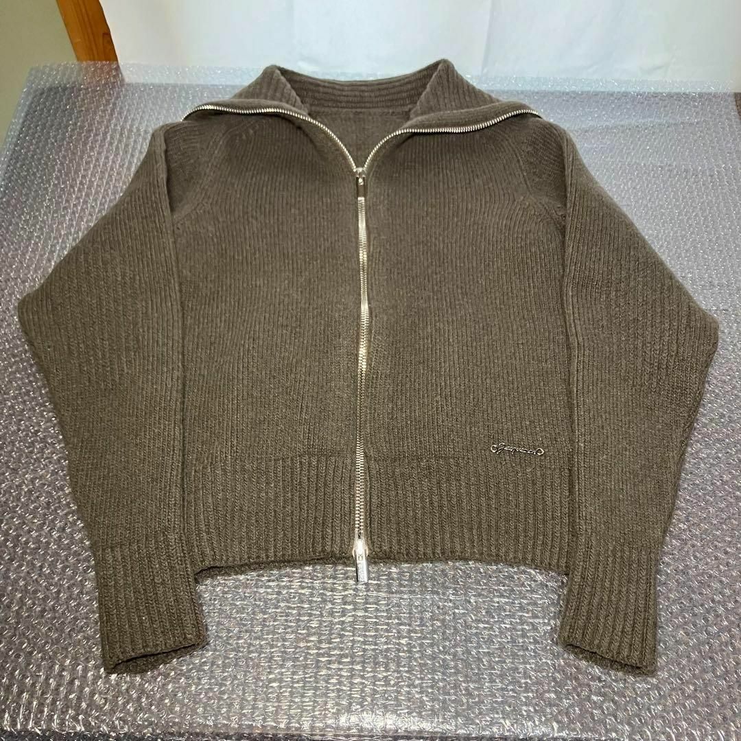 定価9.8万】ジャックムス ドライバーズニット ジップ ニット 定価9.8万】ジャックムス ドライバーズニット ジップ ニット