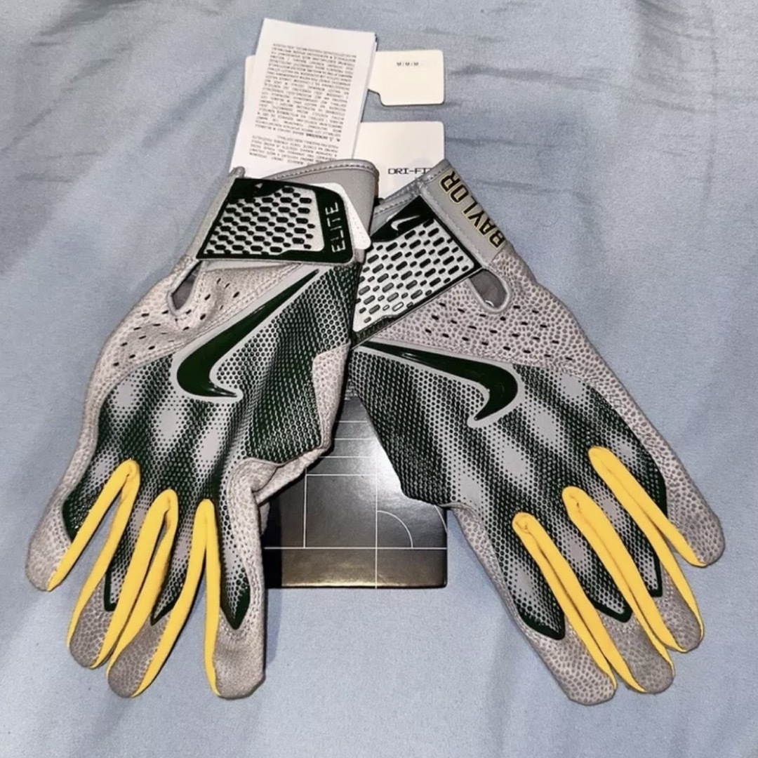 NIKE Alpha Elite グレー グリーン イエロー Mサイズ バッテ NIKE Alpha Elite グレー グリーン イエロー Mサイズ バッテ