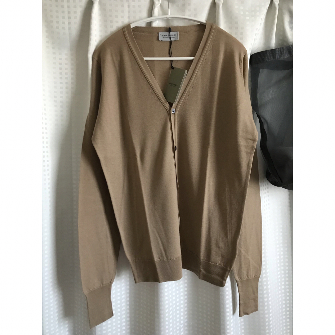 ジョンスメドレー john smedley カーディガン S ベージュ ジョンスメドレー john smedley カーディガン S ベージュ