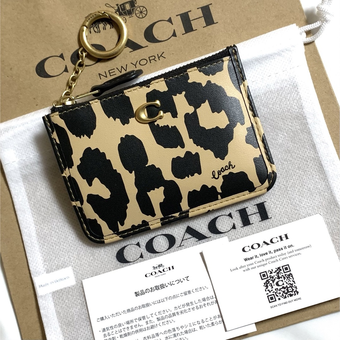 本日限定価格】 COACH レオパード カードケース(レオパード 本日限定価格】 COACH レオパード カードケース(レオパード