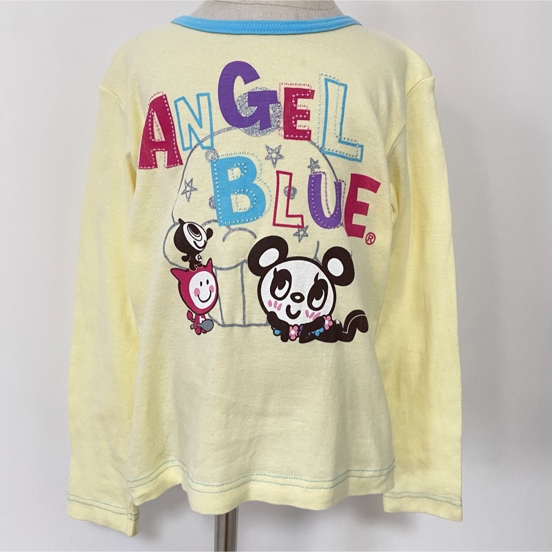 angelblue - 平成レトロ レア エンジェルブルー 長袖Tシャツ 120 angelblue - 平成レトロ レア エンジェルブルー 長袖Tシャツ 120