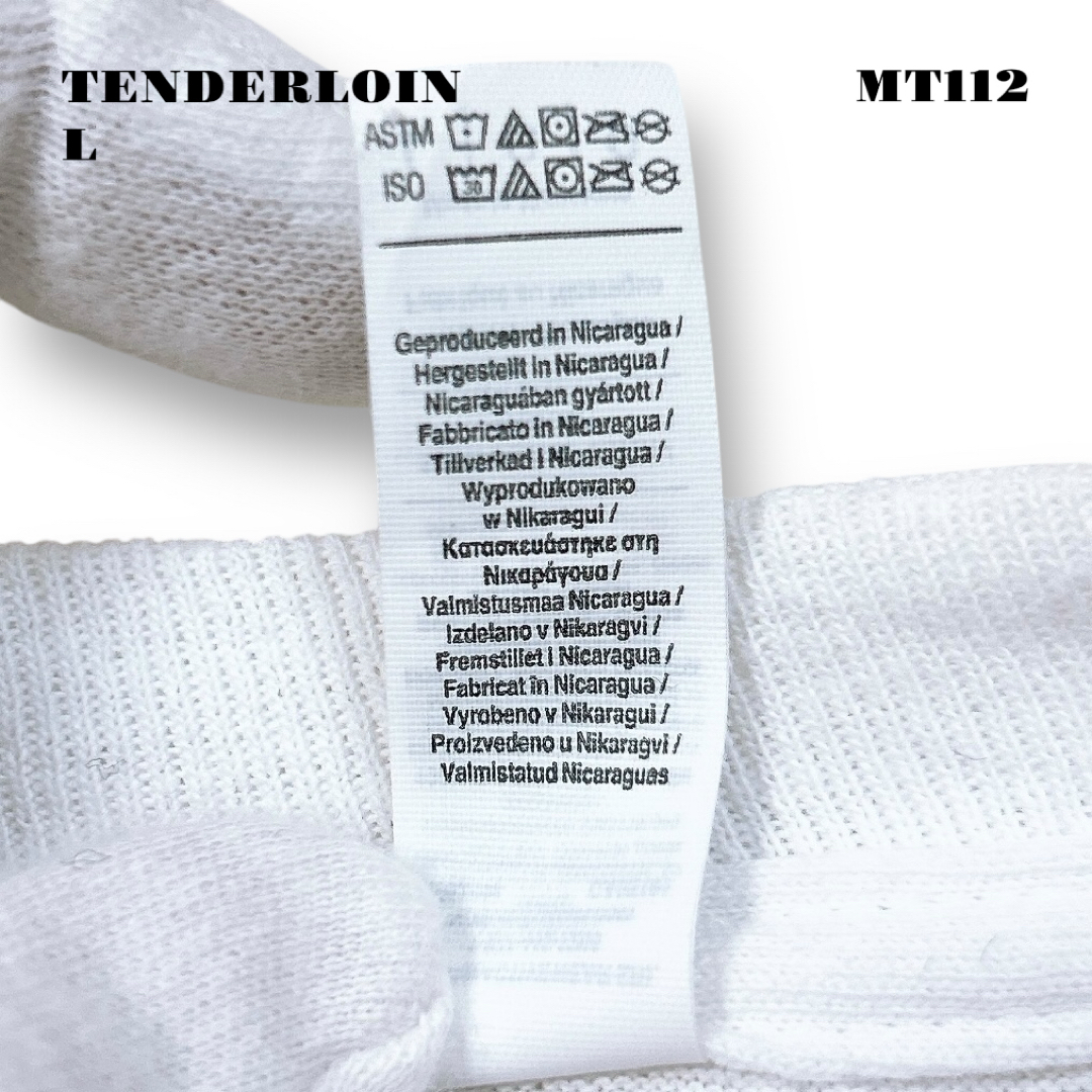 TENDERLOIN - 本店限定! TENDERLOIN 長袖Tシャツ ロンT TENDERLOIN - 本店限定! TENDERLOIN 長袖Tシャツ ロンT