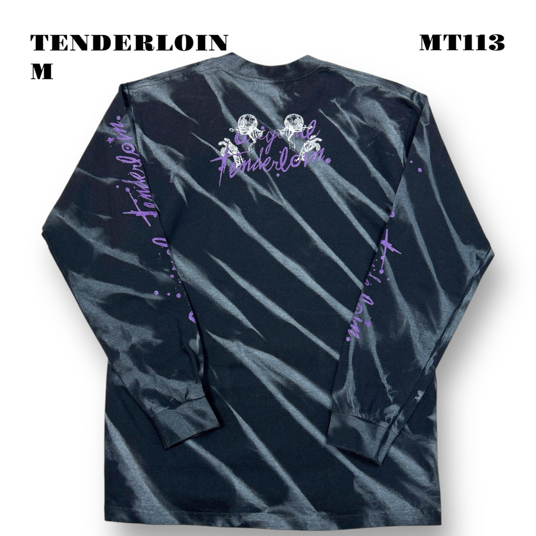 人気品! TENDERLOIN 長袖Tシャツ ロンT ダリ スカル ブラック M 人気品! TENDERLOIN 長袖Tシャツ ロンT ダリ スカル ブラック M