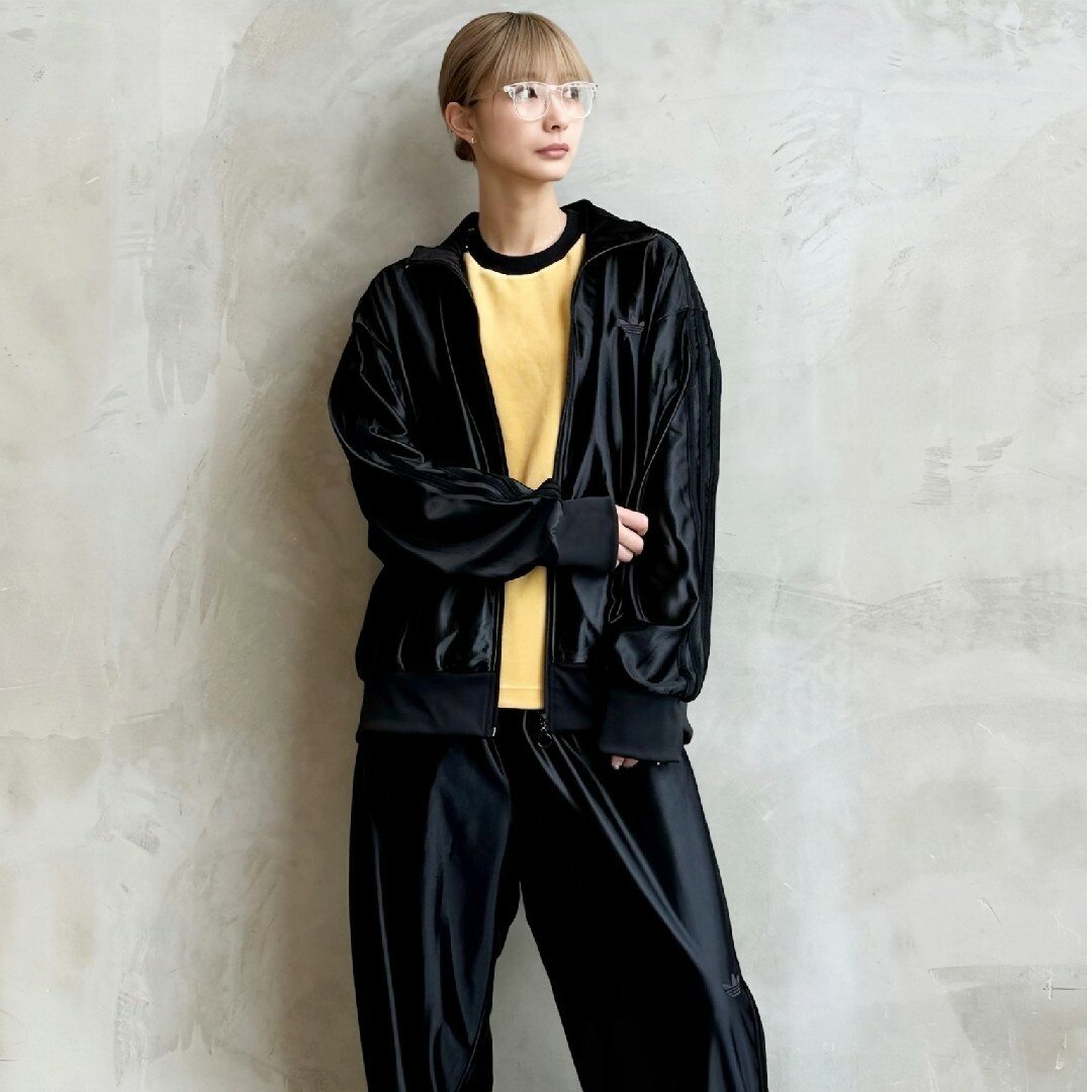 adidas Originals - 新品☆黒☆L☆オーバーサイズファイヤー adidas Originals - 新品☆黒☆L☆オーバーサイズファイヤー