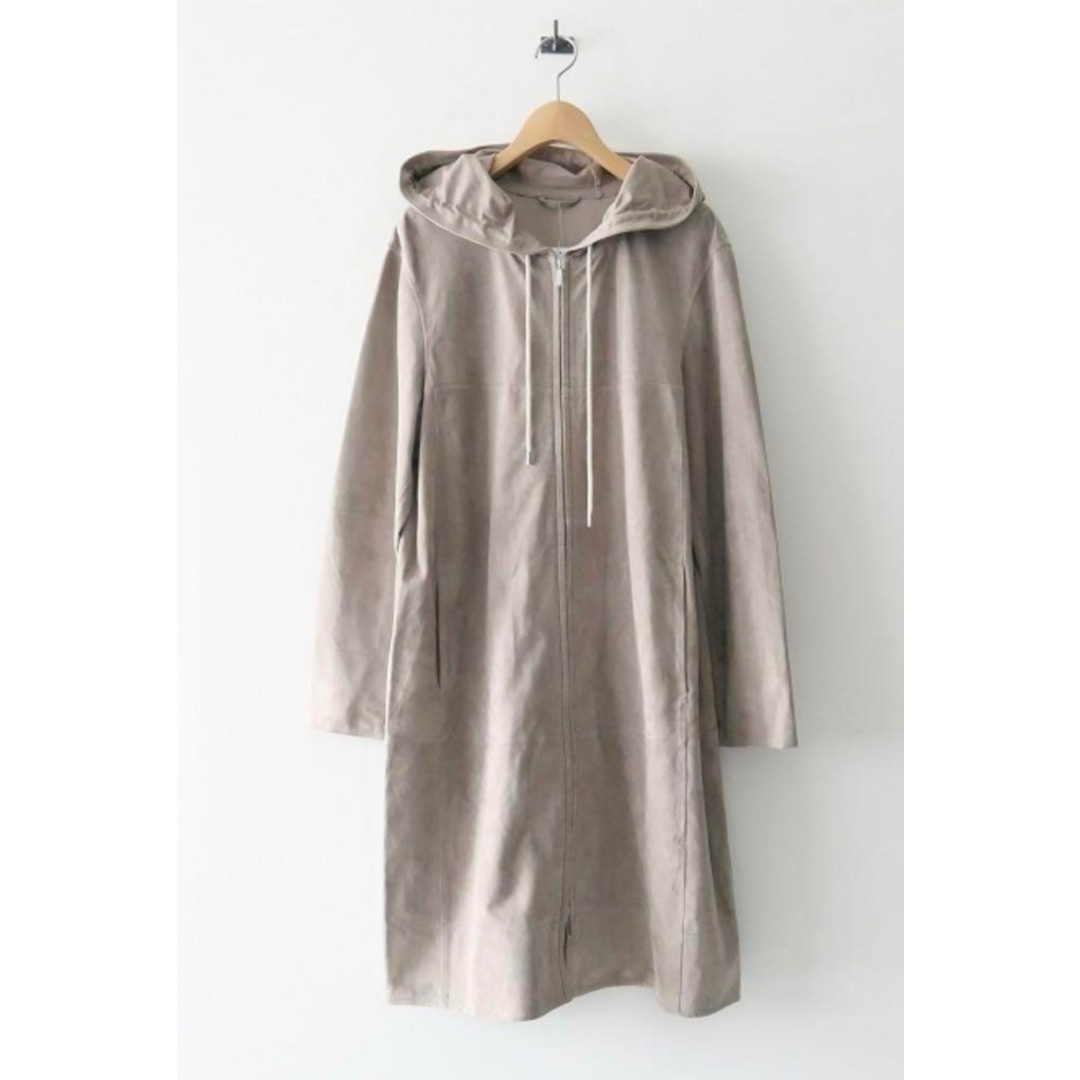 'S Max Mara - エスマックスマーラ VERUSCA ラムスエード コート 36 ベー