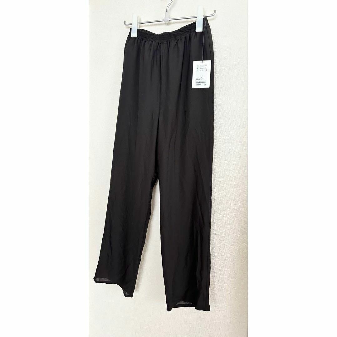 ⭐️ MARW UNITED ARROWS⭐️黒 ワイドパンツ 新品タグ付き　38