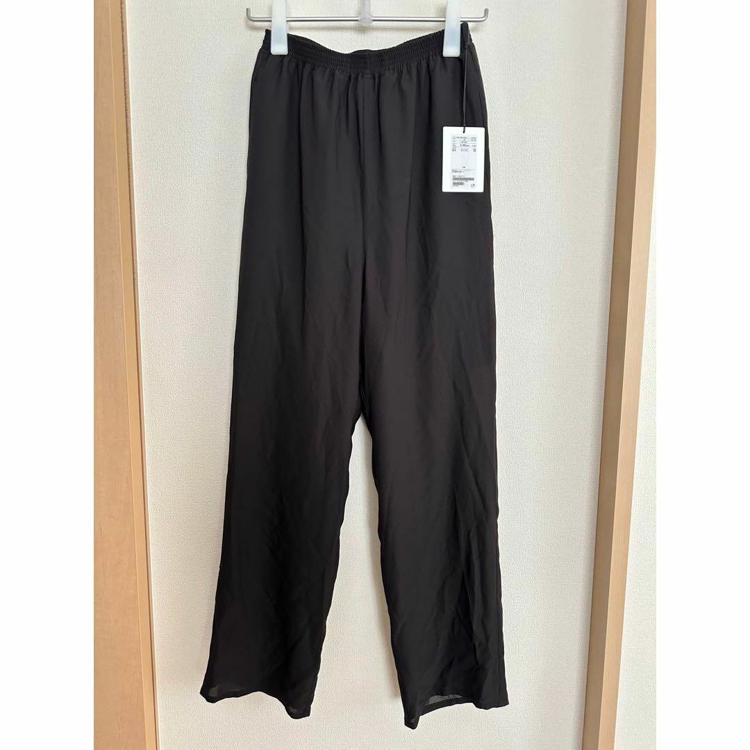 ⭐️ MARW UNITED ARROWS⭐️黒 ワイドパンツ 新品タグ付き　38 レディースのパンツ(その他)の商品写真
