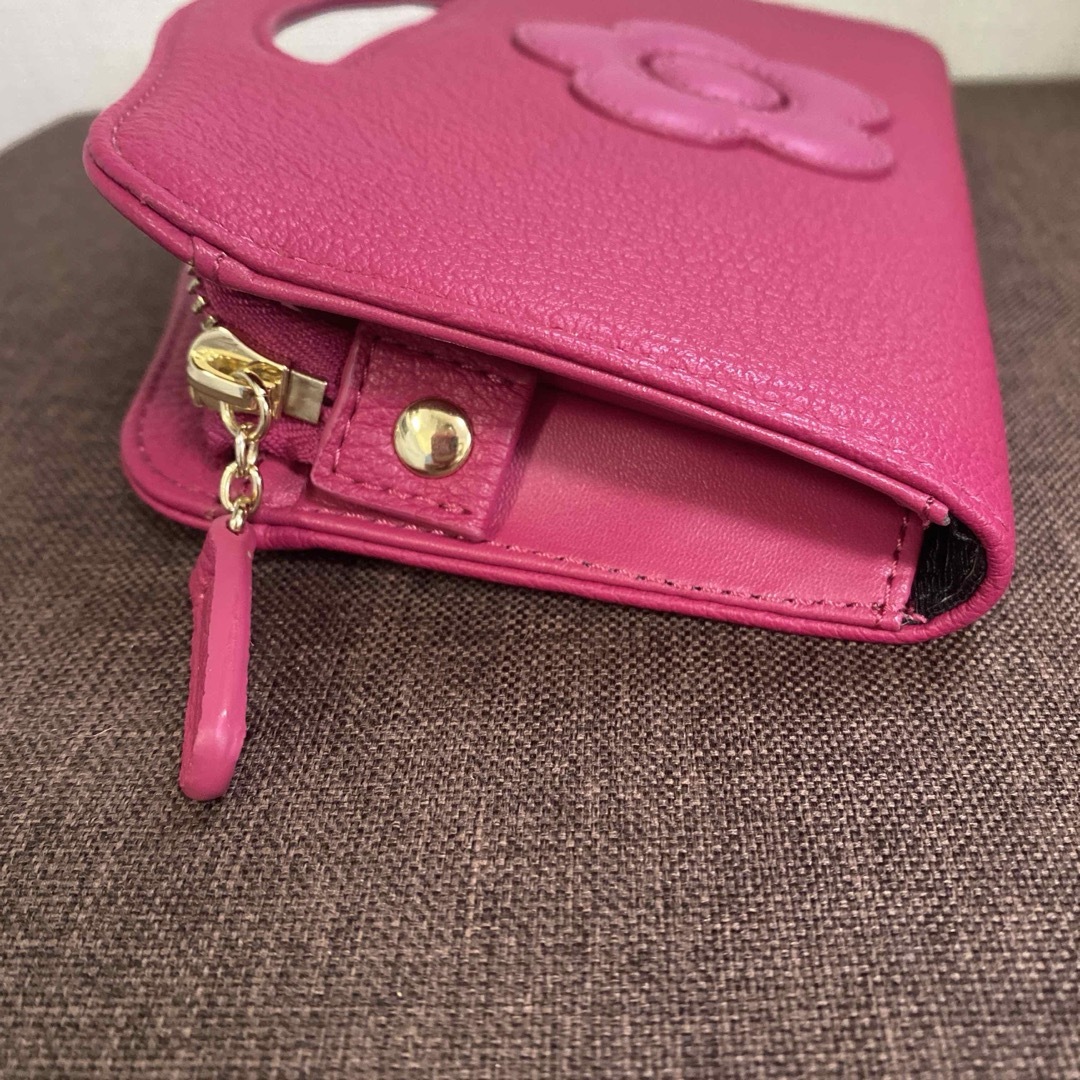 マリークワント 財布 ショルダーパース MARYQUANT ピンク マリークワント 財布 ショルダーパース MARYQUANT ピンク