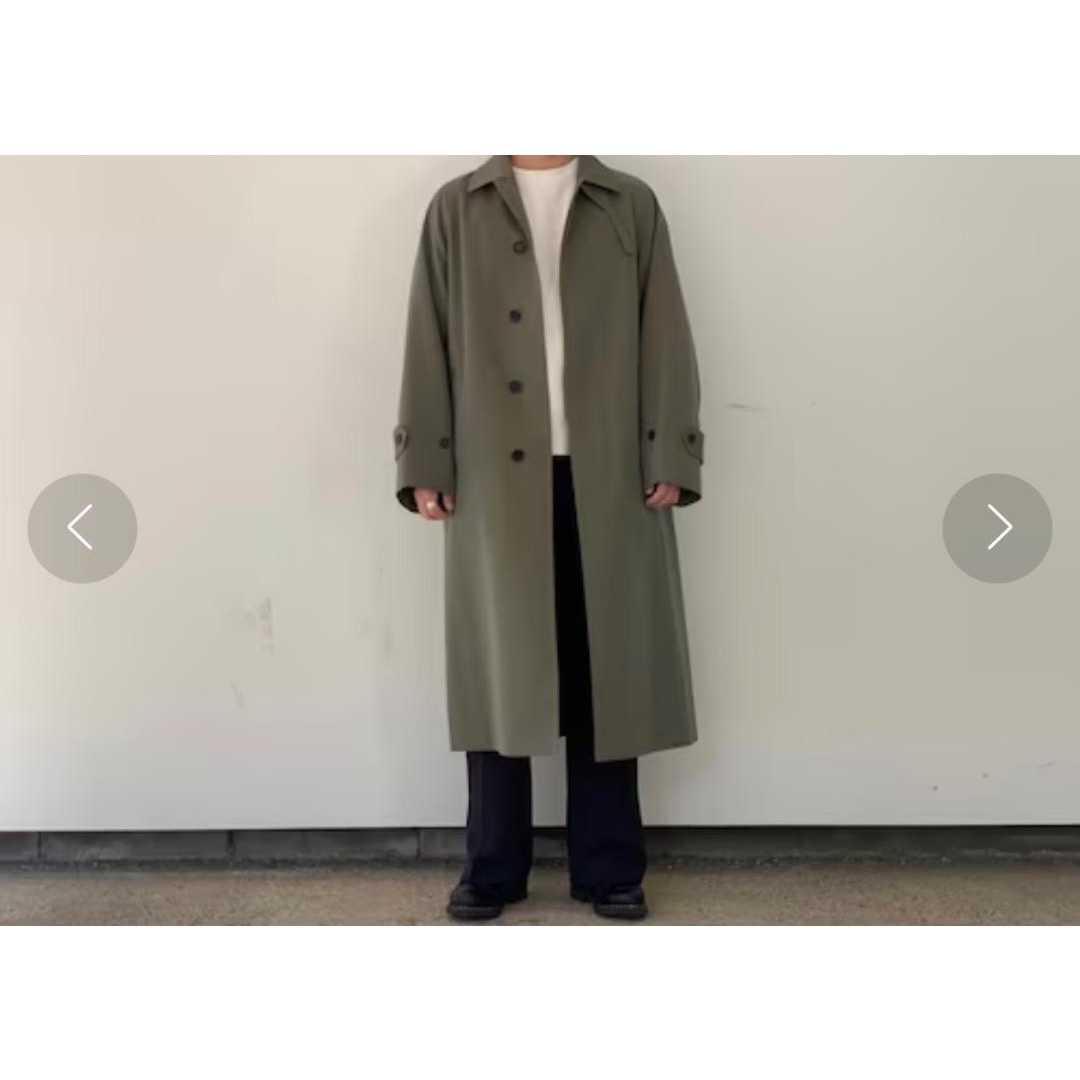 18013円 AURALEE - 美品 AURALEE ステンカラーコート 21SS