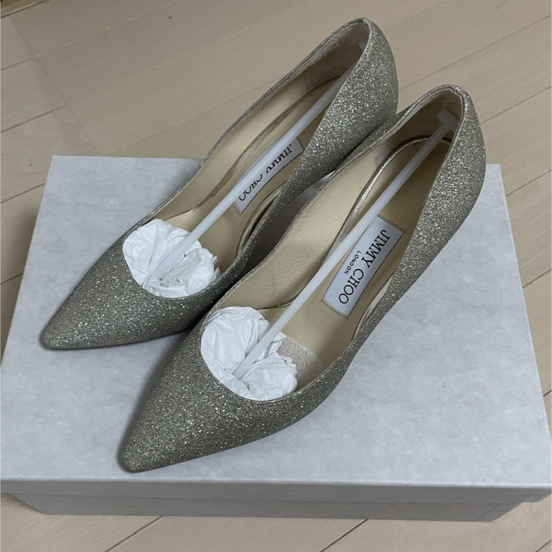 新品未使用◇Jimmy Choo romy85 ウエディングシューズ