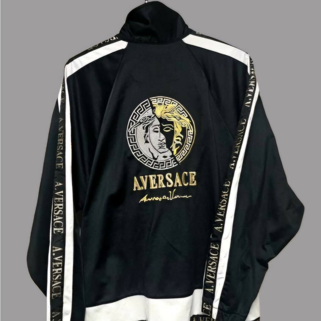A.VERSACE ジャージ 黒 メデューサ ライン A.VERSACE ジャージ 黒 メデューサ ライン