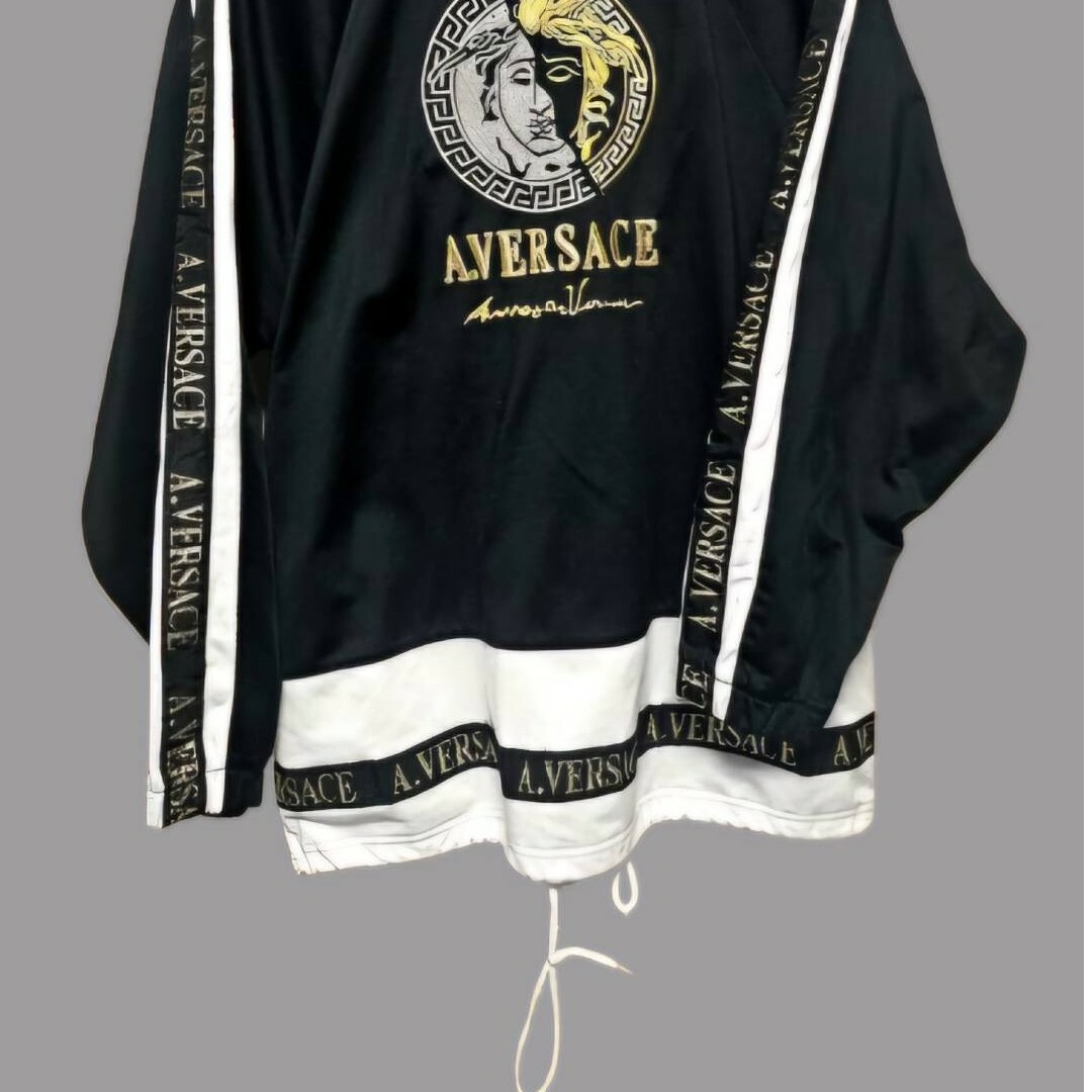 A.VERSACE ジャージ 黒 メデューサ ライン A.VERSACE ジャージ 黒 メデューサ ライン