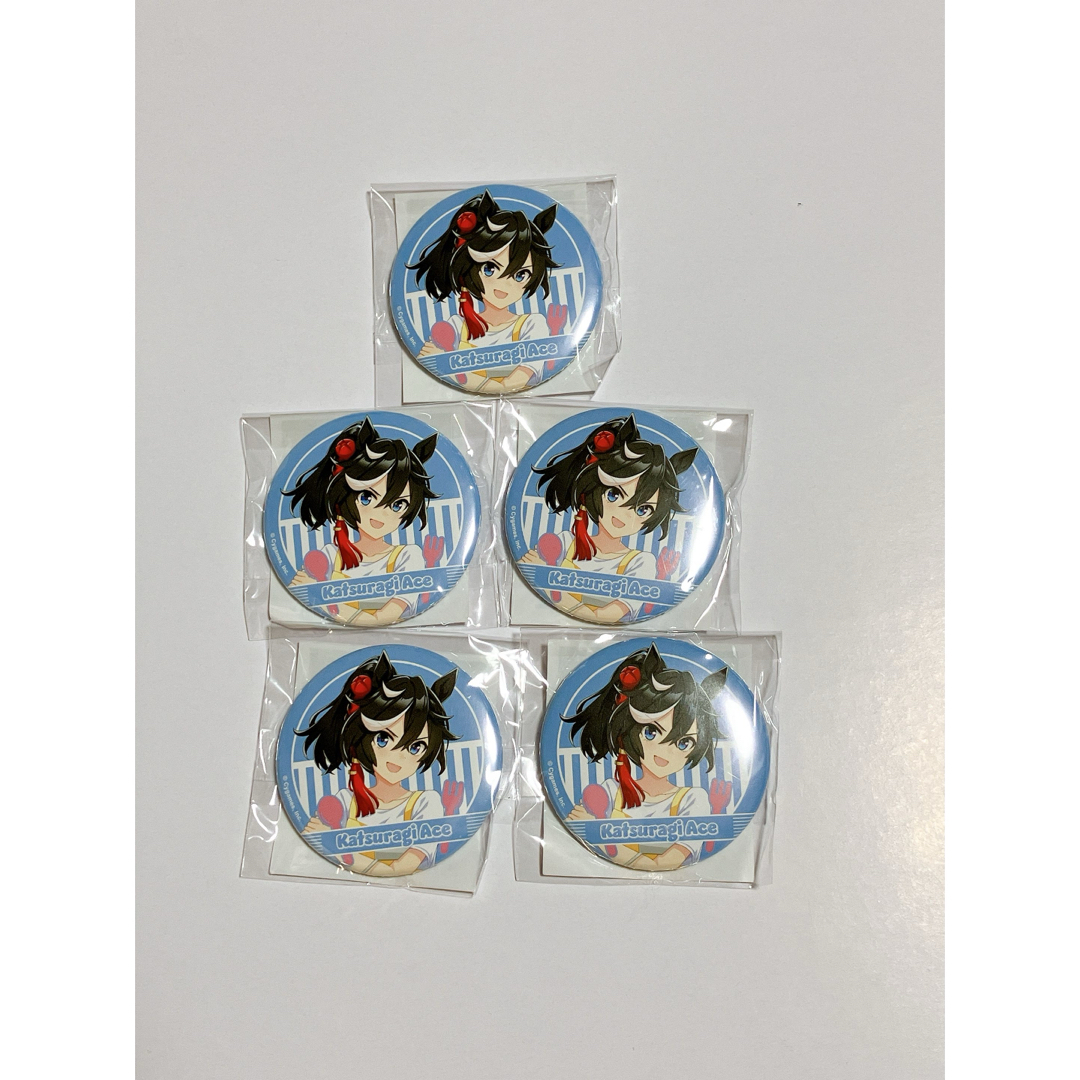 5個 ウマ娘 カツラギエース 缶バッジの通販 by あぷる's shop 5個 ウマ娘 カツラギエース 缶バッジの通販 by あぷる's shop