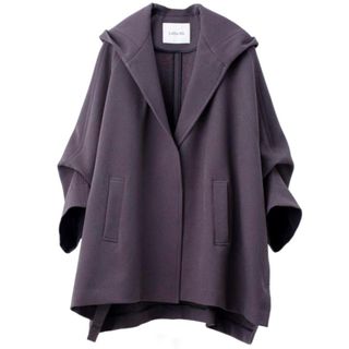 ポンチョ・ケープコート 黒 jam 見づらく fabric ポンチョ・ケープコート 黒 jam 見づらく fabric