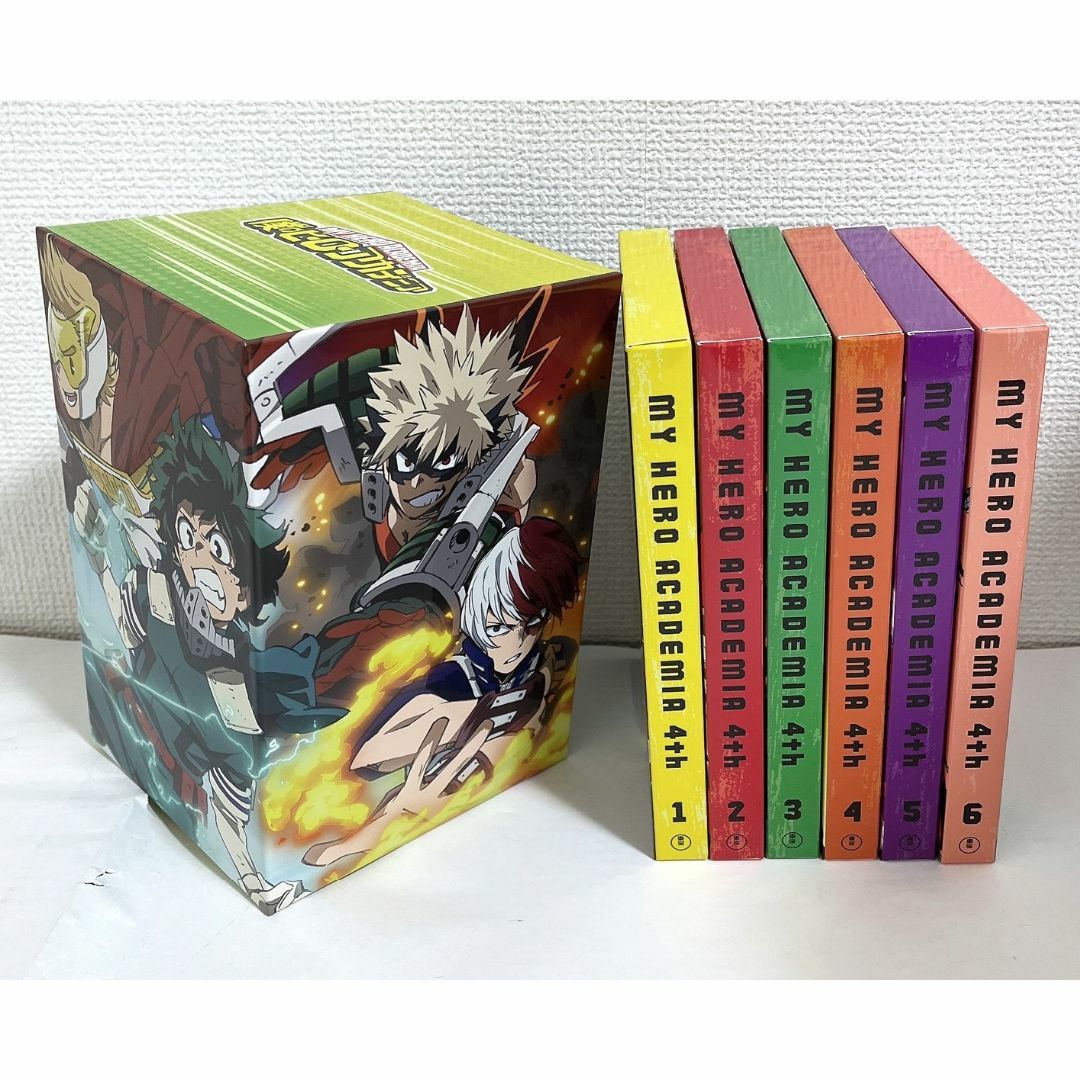 僕のヒーローアカデミア 4th DVD Vol.1~6 全巻収納BOXつき | フリマアプリ ラクマ 僕のヒーローアカデミア 4th DVD Vol.1~6 全巻収納BOXつき | フリマアプリ ラクマ
