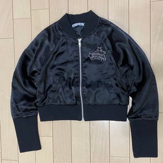 ジディ(ZIDDY)のZIDDY 140cm ブルゾン ショート丈 スカジャン 子供服 女の子 ダンス(ジャケット/上着)