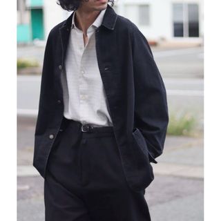 COMOLI - MAATEE&SONS 40s カバーオールジャケット 黒 デニム 2 COMOLI - MAATEE&SONS 40s カバーオールジャケット 黒 デニム 2